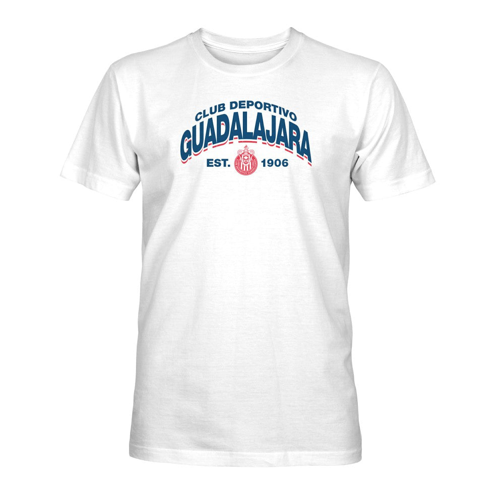 Chivas 1863FC Team Arch T-Shirt Discount - White 