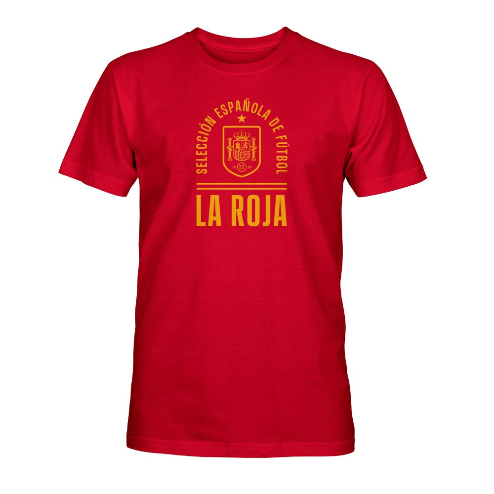 Spain National Team 1863FC Team Arch T-Shirt for sale - Red 