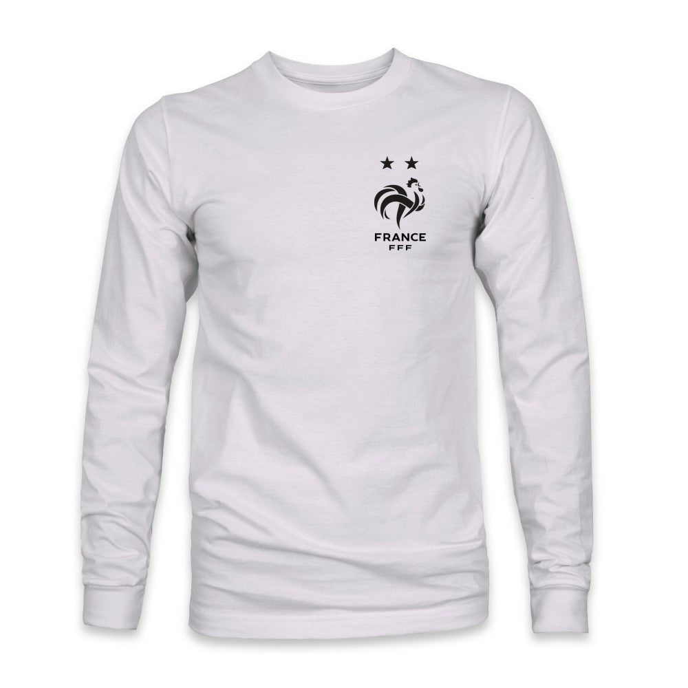 France National Team 1863FC Platinum Touch Long Sleeve T-Shirt for sale - Gray 