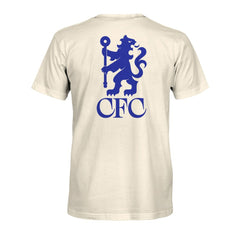 Chelsea 1863FC Big Logo Heavyweight T-Shirt on sale - Cream 