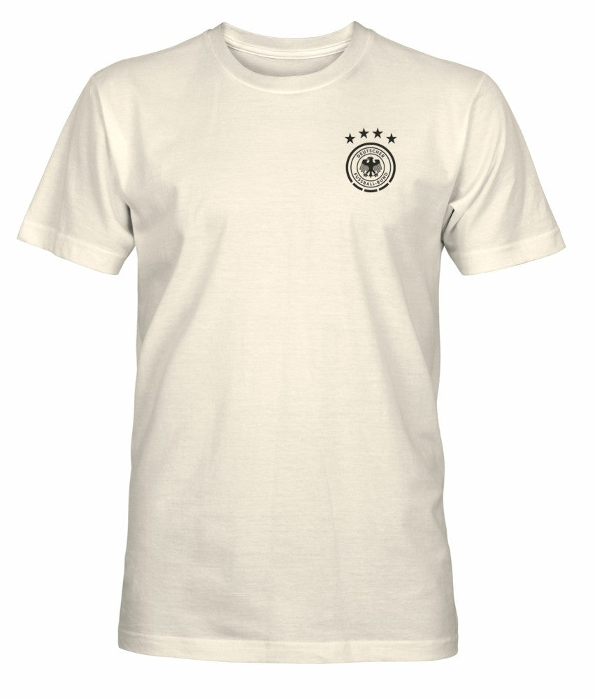 Germany National Team 1863FC Big Logo Heavyweight T-Shirt for sale - Cream 