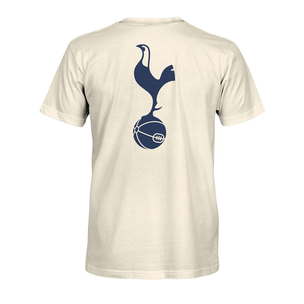 Tottenham Hotspur 1863FC Big Logo Heavyweight T-Shirt Sale - Cream 