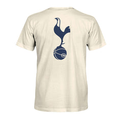 Tottenham Hotspur 1863FC Big Logo Heavyweight T-Shirt Sale - Cream 
