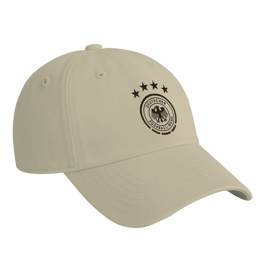 Germany National Team 1863FC Retro Badge Crew Adjustable Hat for sale - Cream 