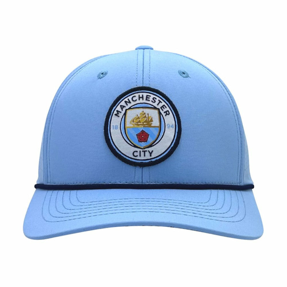 Manchester City 1863FC Color Badge Airflow Adjustable Hat Discount - Light Blue 