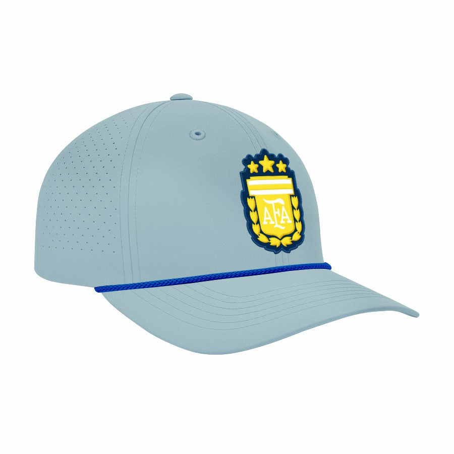 Argentina National Team 1863FC Color Badge Airflow Adjustable Hat for sale - Light Blue 