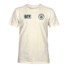 Manchester City 1863FC Own the Pitch Heavyweight T-Shirt Discount - Cream 