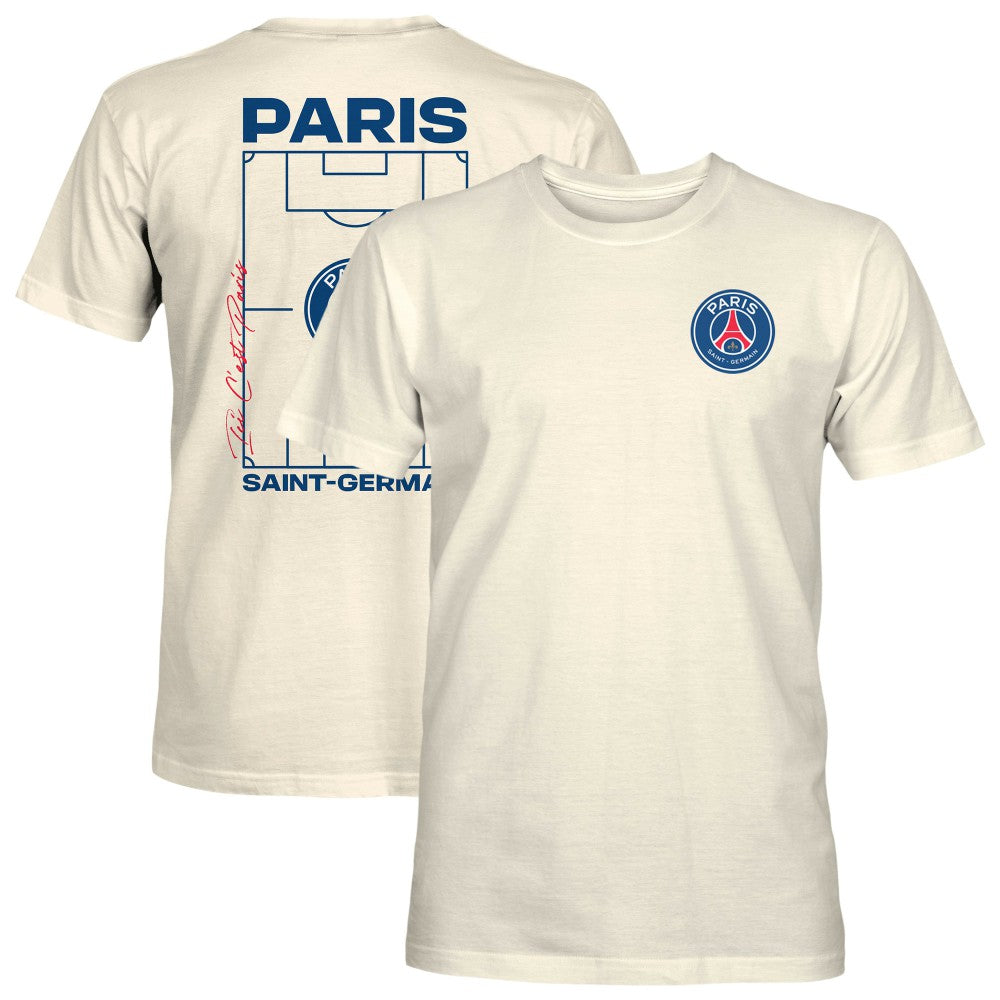 Paris Saint-Germain 1863FC Own the Pitch Heavyweight T-Shirt on sale - Cream 