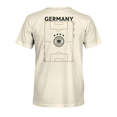 Germany National Team 1863FC Own the Pitch Heavyweight T-Shirt for sale - Cream 