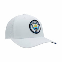 Manchester City 1863FC Mono Badge High Point Adjustable Hat Discount - White 