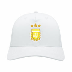 Argentina National Team 1863FC Mono Badge High Point Adjustable Hat for sale - White 