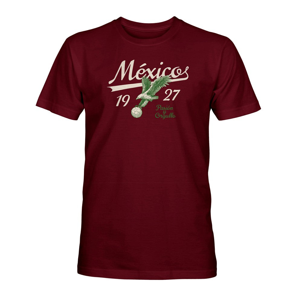 Mexico National Team 1863FC Script T-Shirt for sale - Maroon 