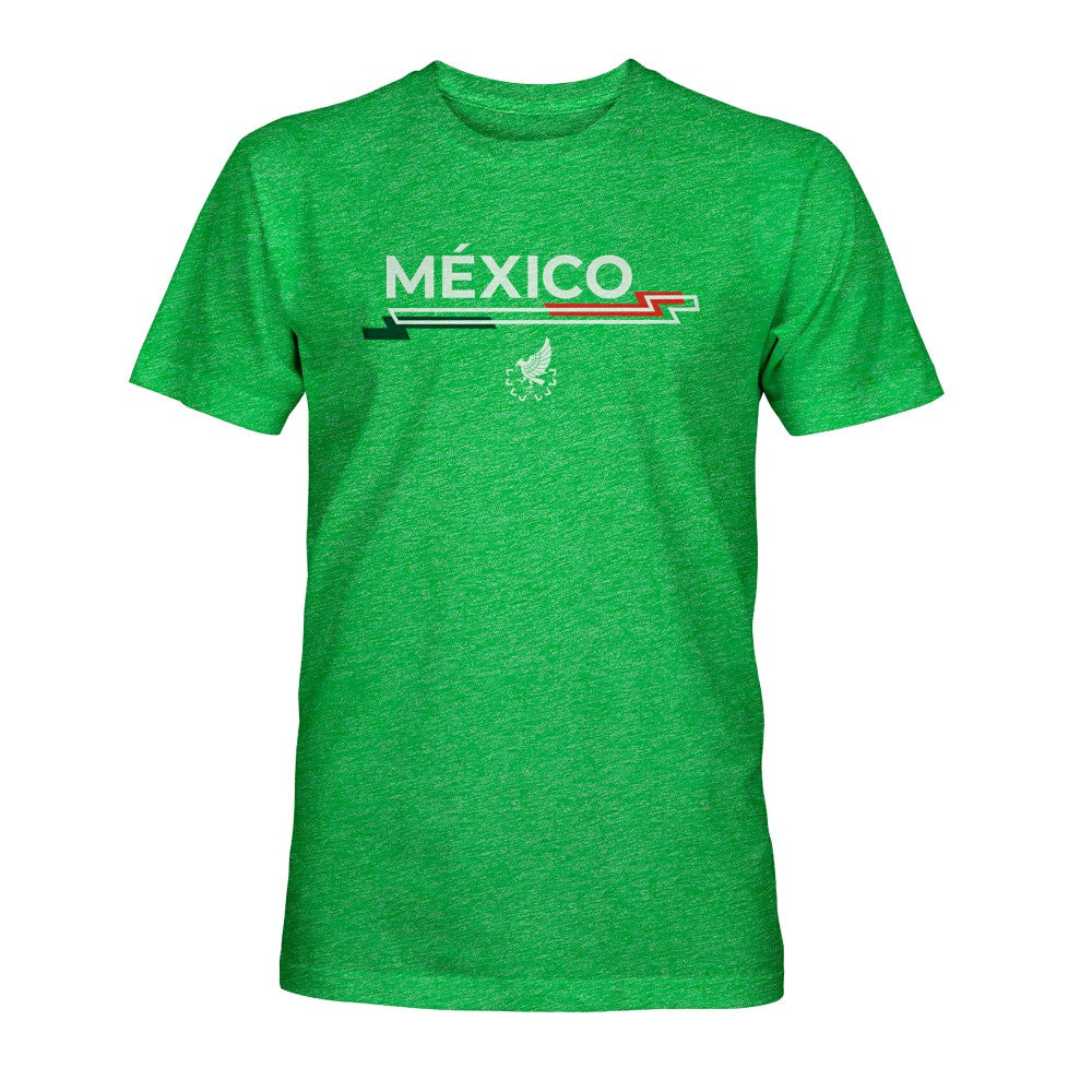 Mexico National Team 1863FC Icon Vintage Tri-Blend T-Shirt for sale - Green 