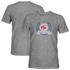 France National Team 1863FC Vintage Tri-Blend T-Shirt for sale - Gray 