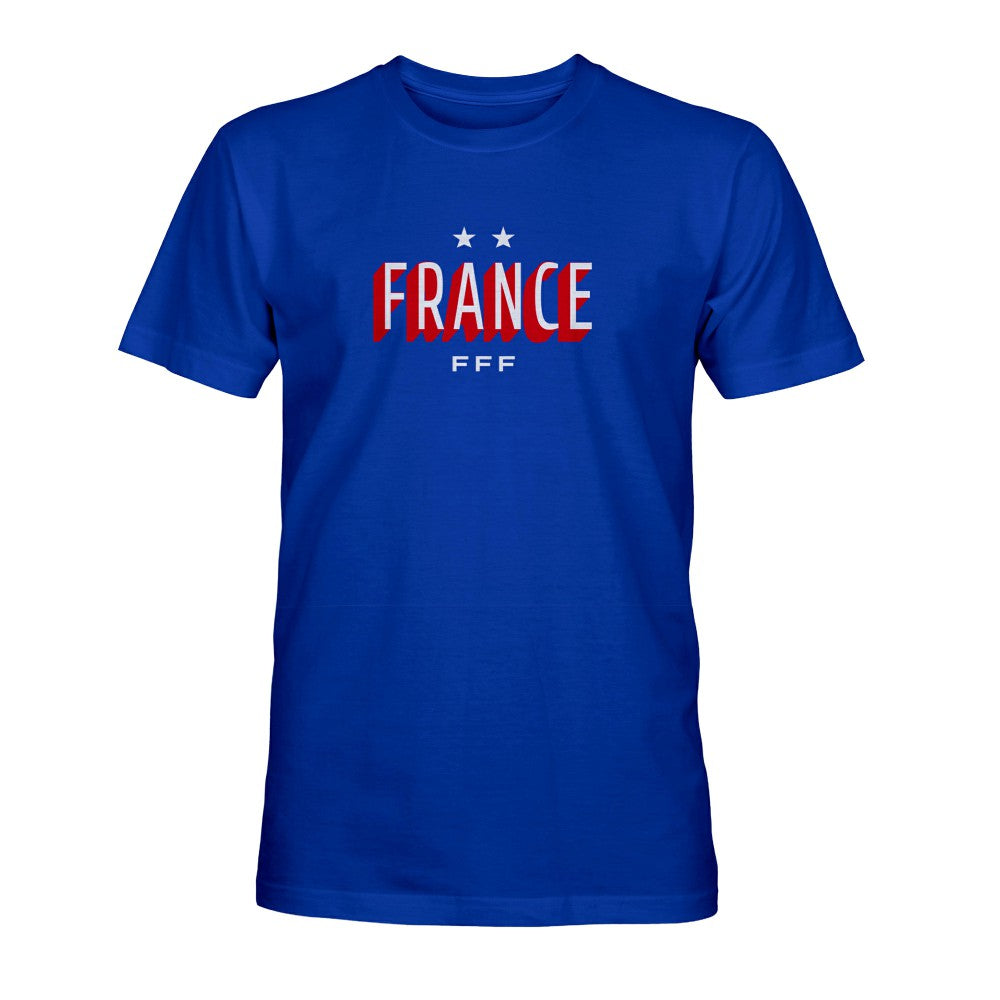 France National Team 1863FC 3D France T-Shirt for sale - Blue 