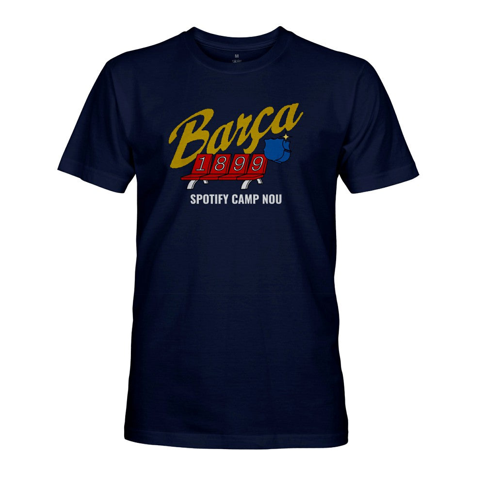 Barcelona 1863FC Seat Camp T-Shirt for sale - Navy 