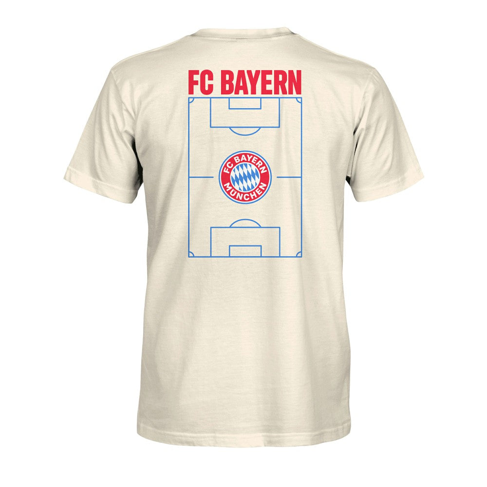 Bayern Munich 1863FC Duo-Tone Stadium Soft Wash T-Shirt on sale - Cream 
