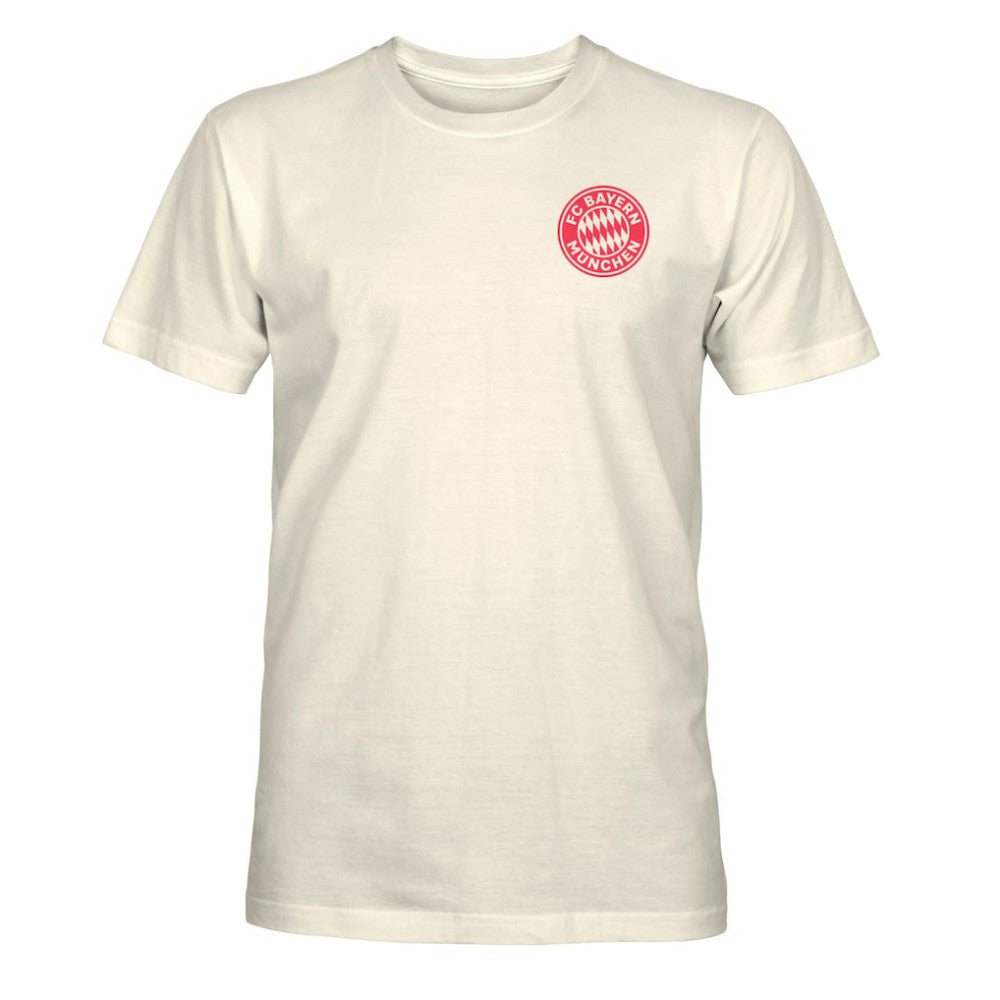 Bayern Munich 1863FC Duo-Tone Stadium Soft Wash T-Shirt on sale - Cream 