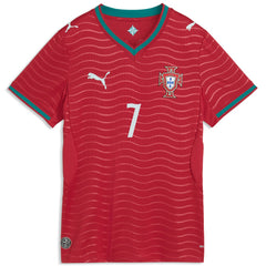Cristiano Ronaldo Portugal National Team Women's 2026 Home Replica Jersey for sale - Red 