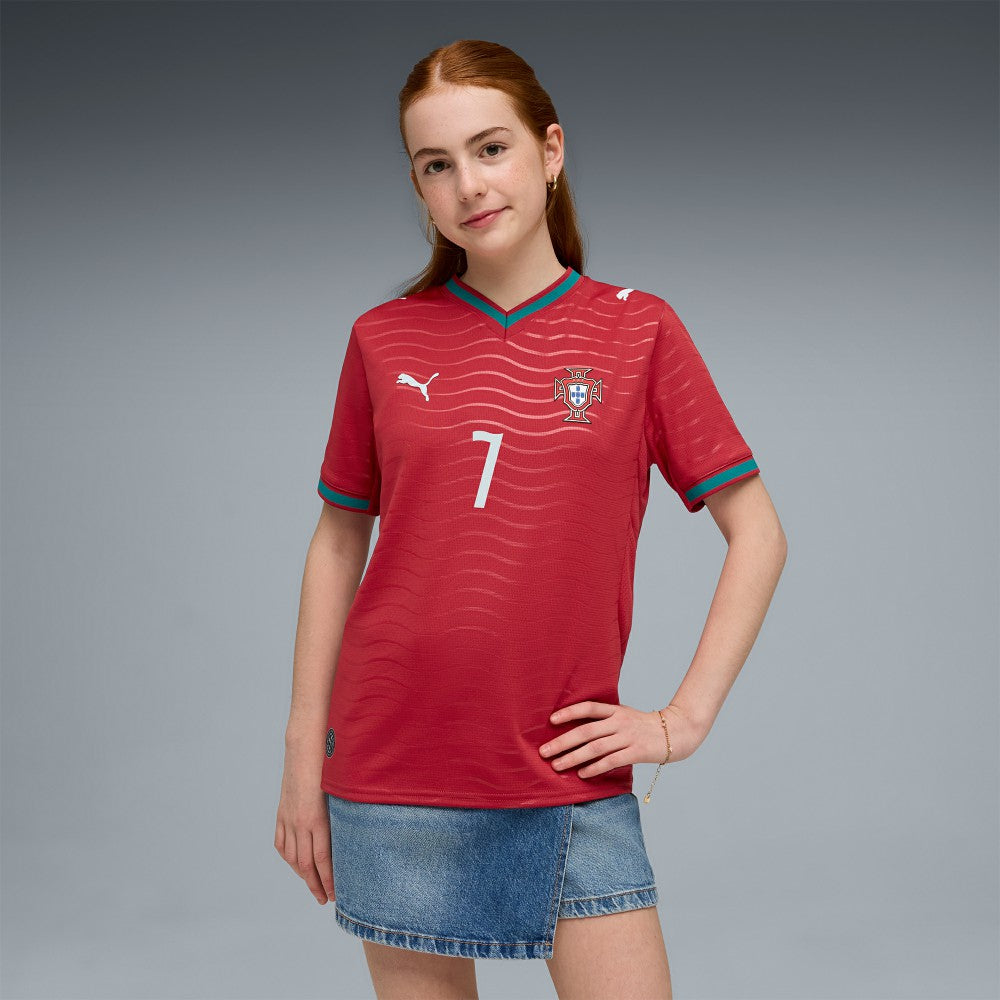 Cristiano Ronaldo Portugal National Team Youth 2026 Home Replica Jersey for sale - Red 