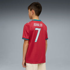 Cristiano Ronaldo Portugal National Team Youth 2026 Home Replica Jersey for sale - Red 