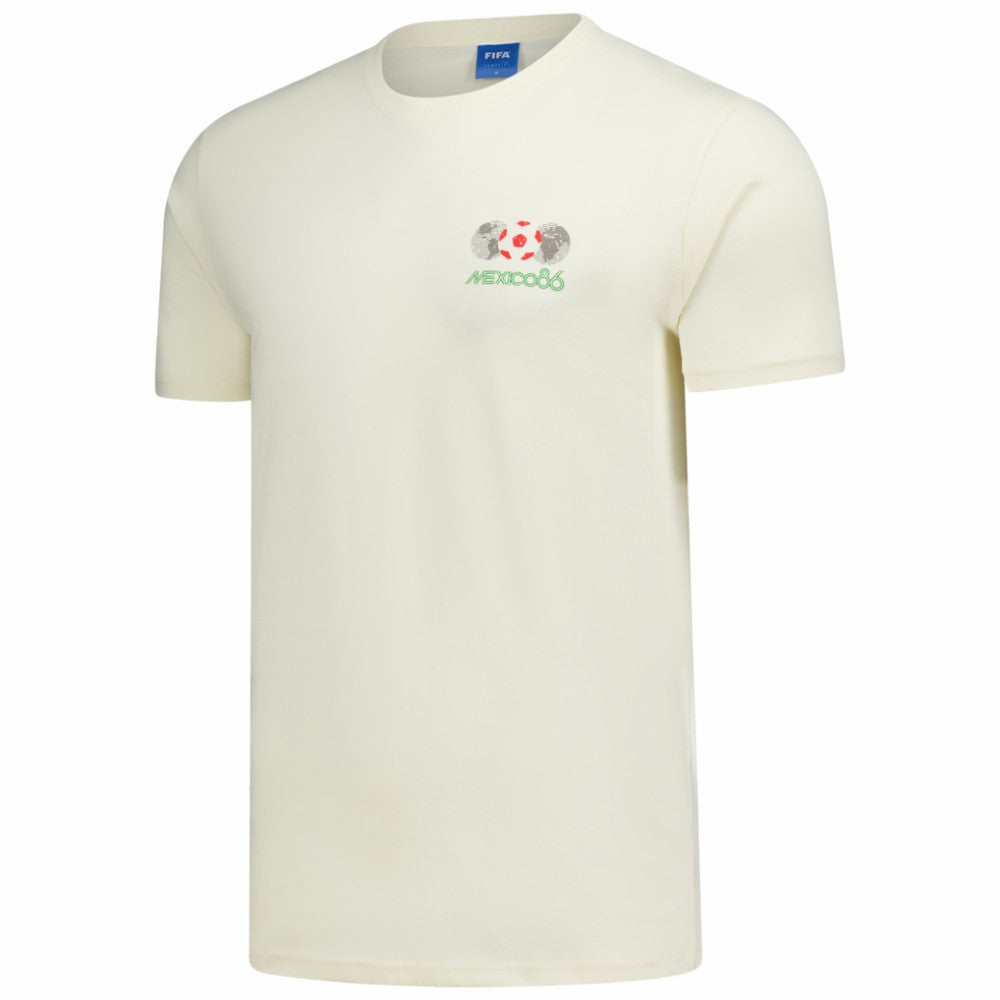 Mexico National Team Peace Collective Unisex FIFA World Cup Mexico 1986 Heavyweight T-Shirt for sale - Cream 