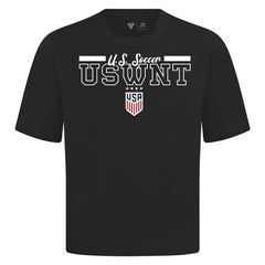 USWNT Levelwear Vanguard Luxe Signature T-Shirt on sale - Black 