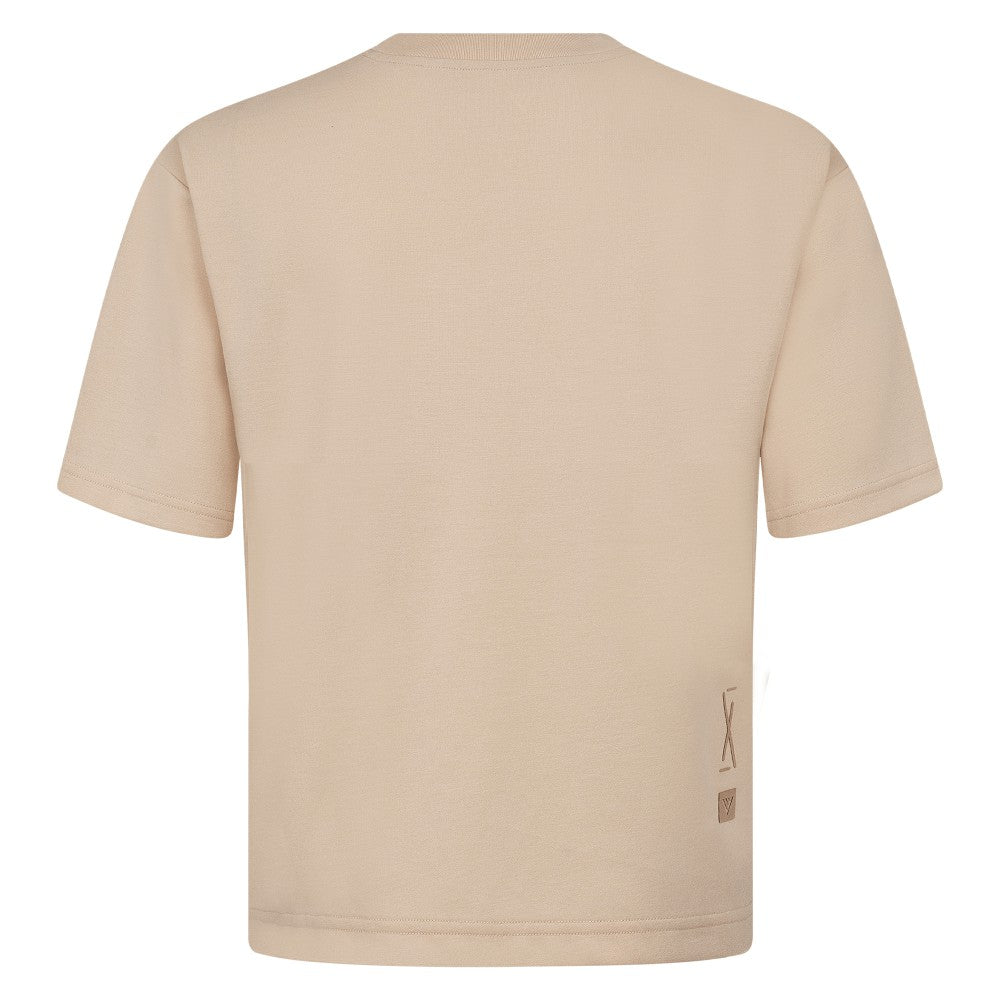 USWNT Levelwear Vanguard Luxe Signature T-Shirt on sale - Khaki 