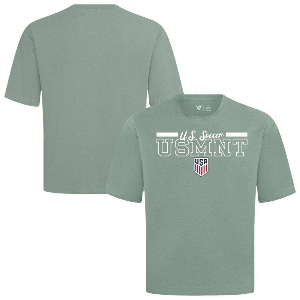 USMNT Levelwear Vanguard Luxe Signature T-Shirt on sale - Green 