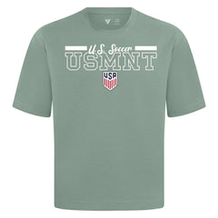USMNT Levelwear Vanguard Luxe Signature T-Shirt on sale - Green 