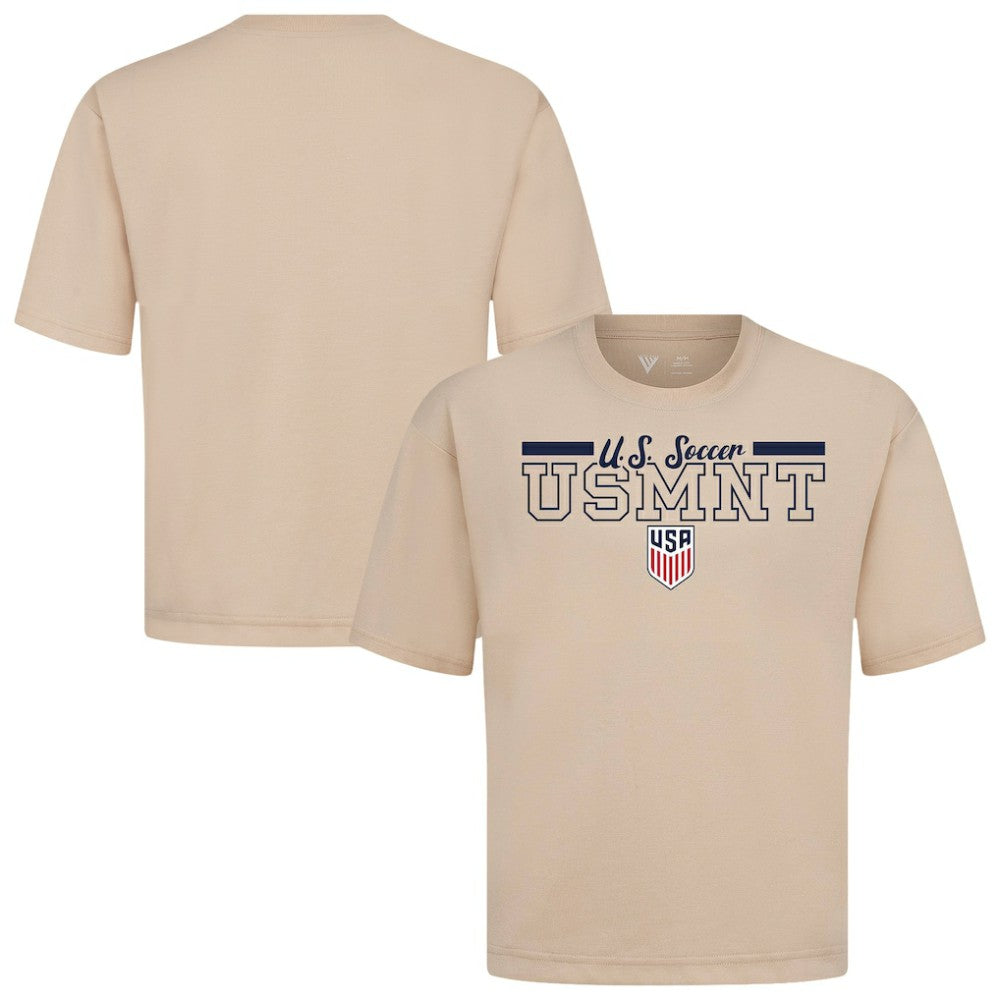USMNT Levelwear Vanguard Luxe Signature T-Shirt on sale - Khaki 