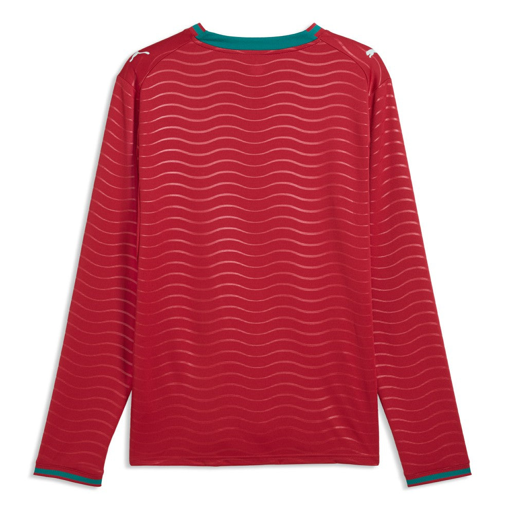 Portugal National Team 2026 Home Replica Long Sleeve Jersey for sale - Red 