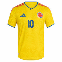 James Rodriguez Colombia National Team 2026 Home Jersey for sale - Yellow 