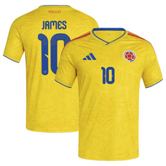 James Rodriguez Colombia National Team 2026 Home Replica Jersey for sale - Yellow 