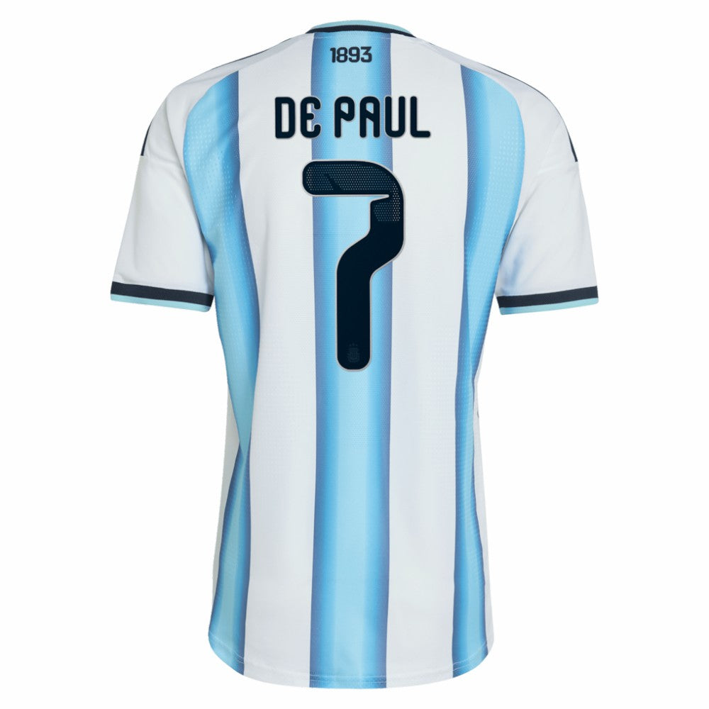 Rodrigo De Paul Argentina National Team 2026 Home Jersey for sale - White 