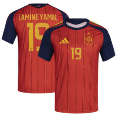 Lamine Yamal Spain National Team 2026 Home Replica Jersey for sale - Red 