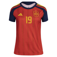 Lamine Yamal Spain National Team Women's 2026 Home Replica Jersey for sale - Red 