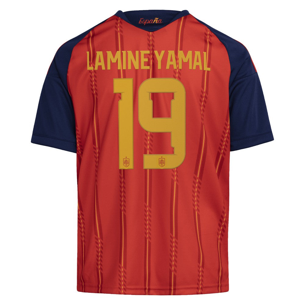 Lamine Yamal Spain National Team Youth 2026 Home Replica Jersey for sale - Red 