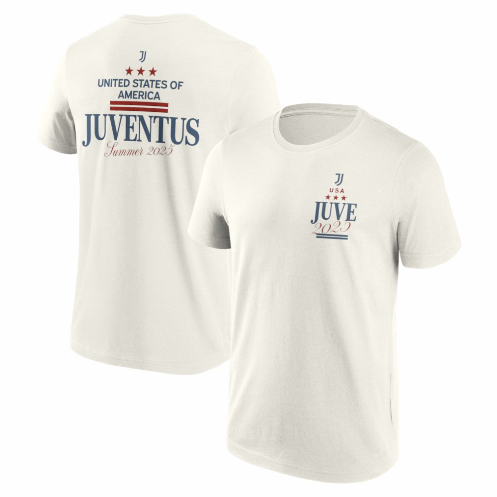 Juventus 2025 CWC US Tour SS Tee Discount - Cream 