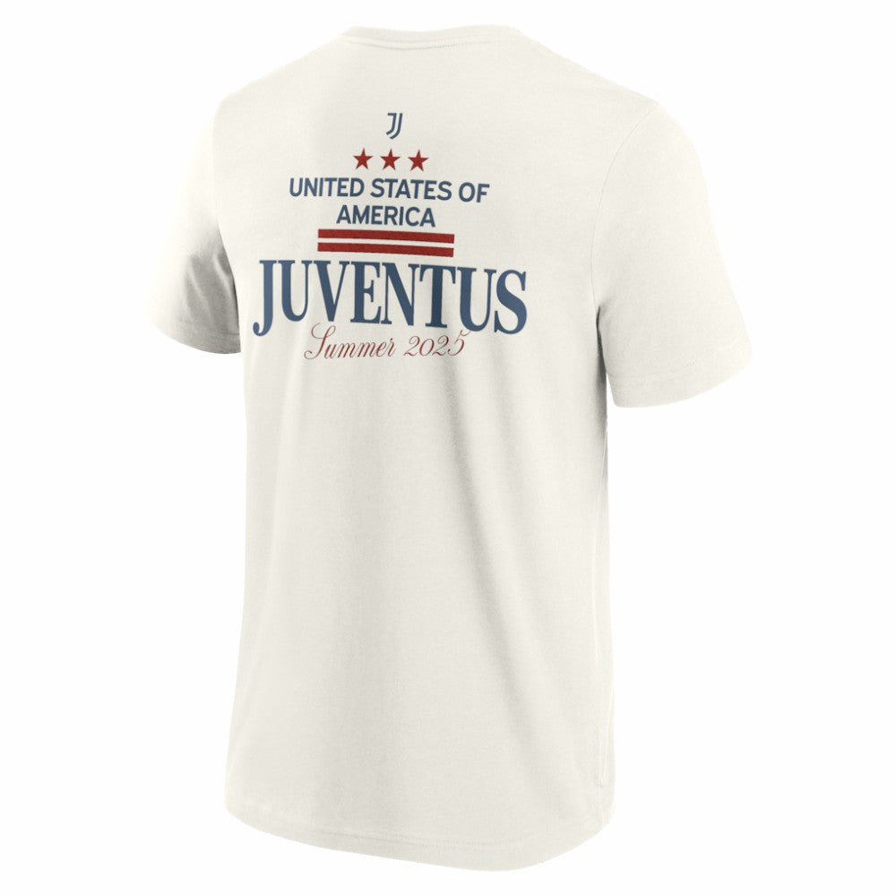 Juventus 2025 CWC US Tour SS Tee Discount - Cream 