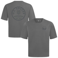 USMNT Levelwear Luxe Signature Knit Transit T-Shirt for sale - Gray 