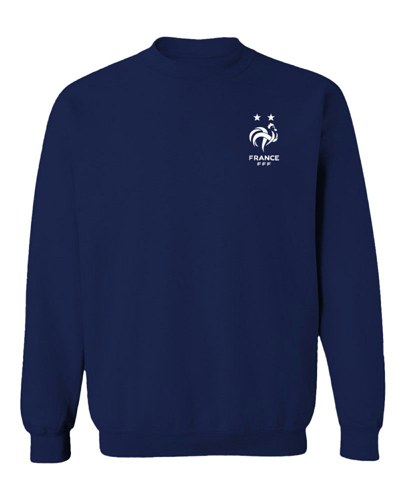 France National Team Vive La Fete Women's Impressions Artwork Sweatshirt for sale - Navy 