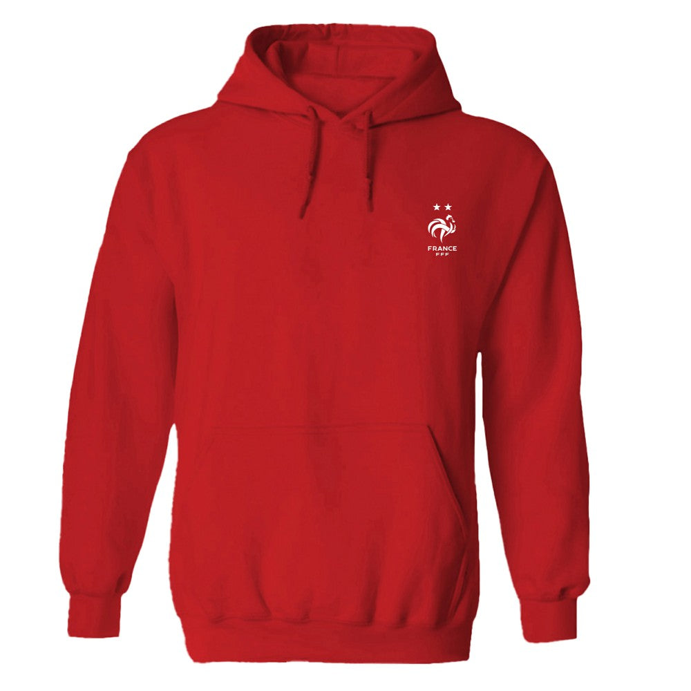France National Team Vive La Fete Women's Impressions Artwork Hoodie for sale - Red 