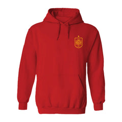 Spain National Team Vive La Fete Women's Impressions Artwork Hoodie for sale - Red 