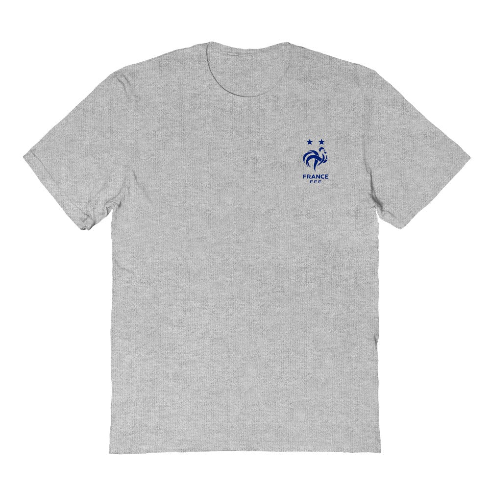 France National Team Vive La Fete Women's Impressions Artwork Fitted T-Shirt for sale - Gray 