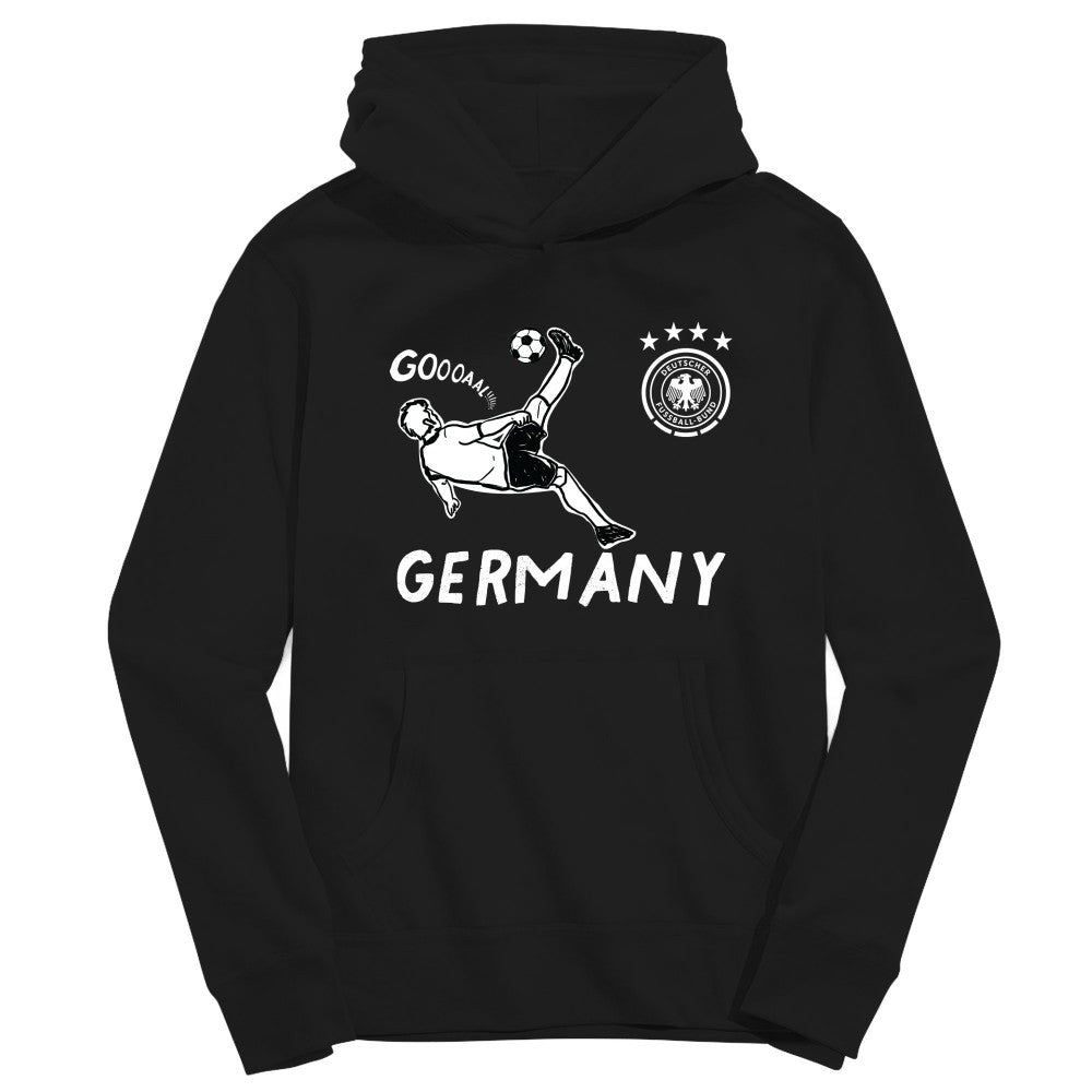 Germany National Team Vive La Fete Toddler Chilena Style Hoodie for sale - Black 