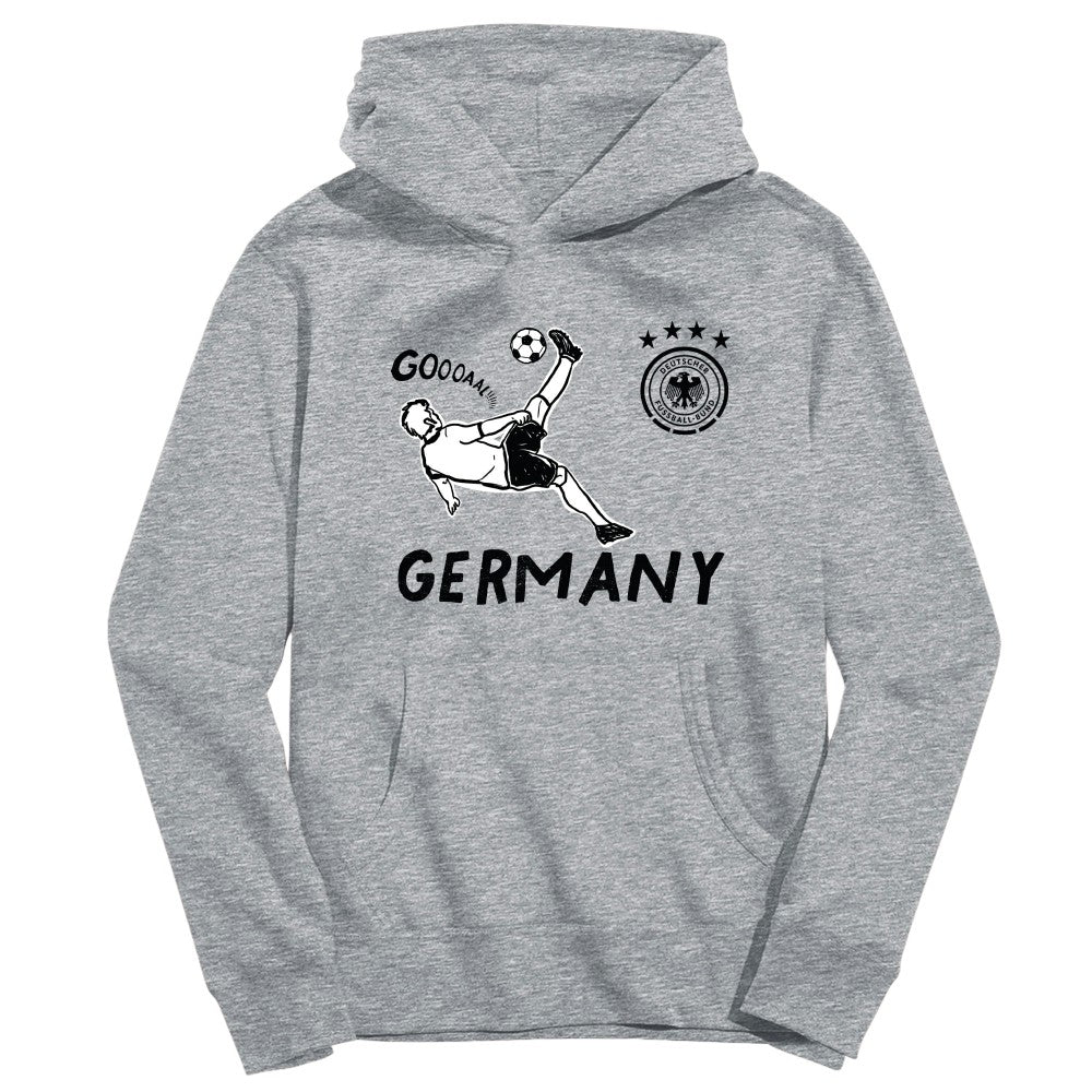 Germany National Team Vive La Fete Toddler Chilena Style Hoodie for sale - Gray 