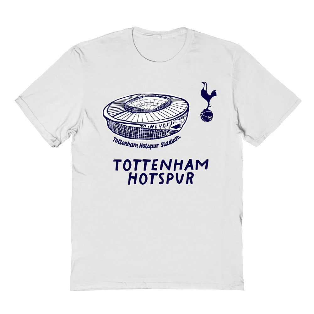 Tottenham Hotspur Vive La Fete Youth Chilena Style T-Shirt Sale - White 