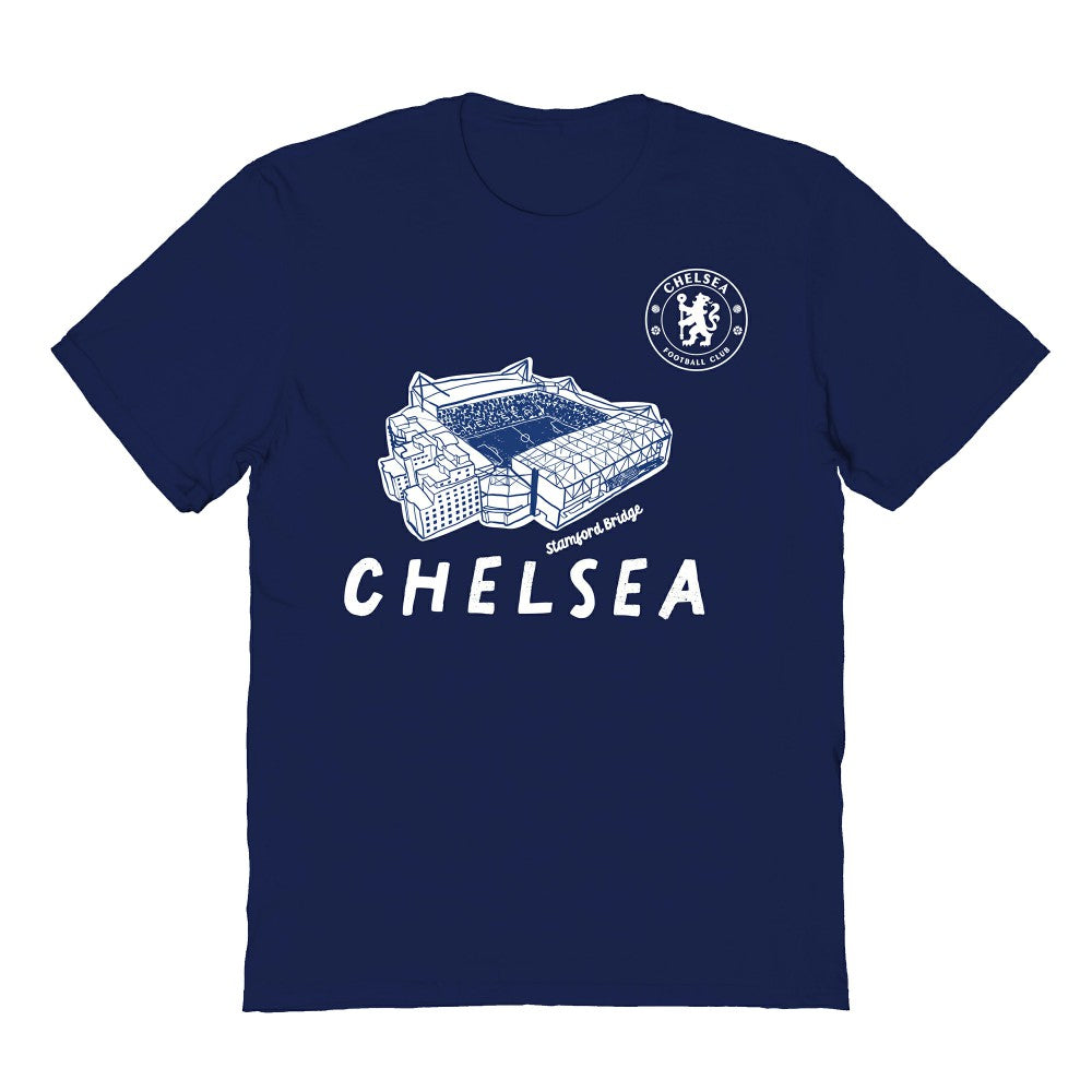 Chelsea Vive La Fete Youth Chilena Style T-Shirt on sale - Navy 