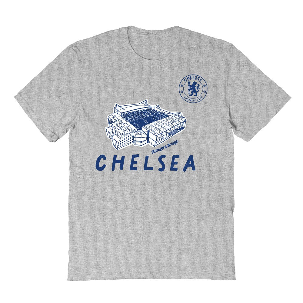 Chelsea Vive La Fete Youth Chilena Style T-Shirt on sale - Gray 
